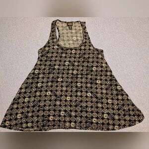 Official Harley Davidson Motorcycles Women's Raceback Flowy Tank Top